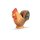 Ostheimer Huhn braun pickend
