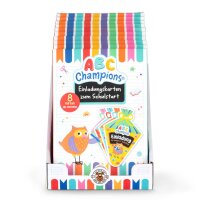 ABC CHAMPIONS Einladungen 8er-Set