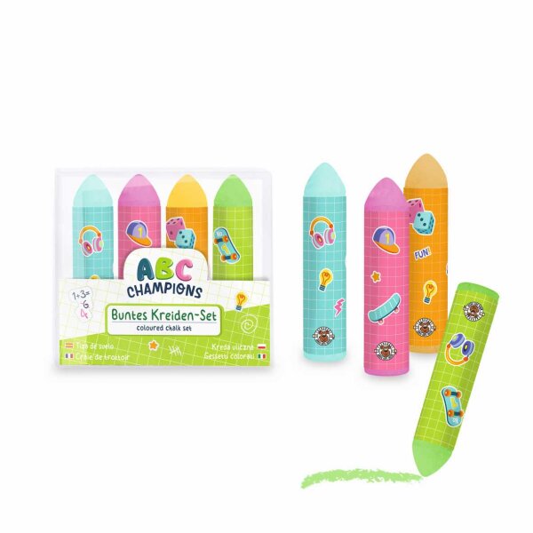 ABC-5 Kreiden 4er-Set