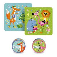 CLASS-6 Magic Towel Mal-Lappen 30 x 30cm, 2-fach sortiert