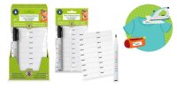 CLASS-6 Textil-Namensetiketten-Set 19-teilig
