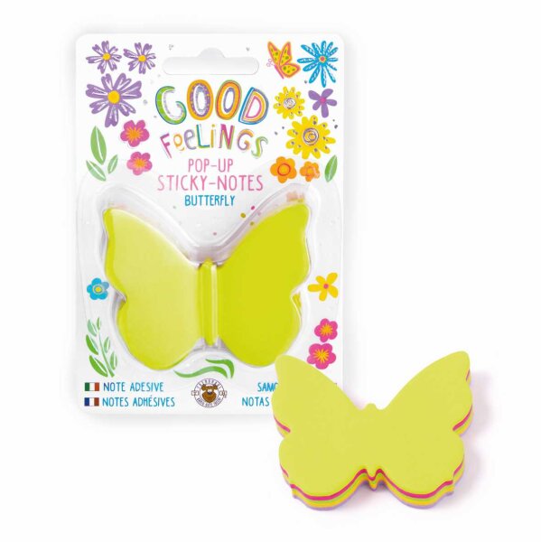 GFH Sticky Notes Pop-Up Schmetterling 5x20 Blatt