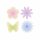 GFH Sticky Notes Seidenpapier 2x30 Blatt, 2-fach sortiert