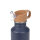 Kinder Trinkflasche Edelstahl - Little Gang, Smile blau