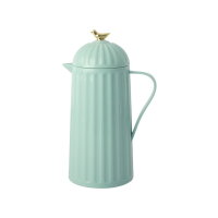 rice Thermo in Dark Mint with Gold Bird on Lid - 1 L