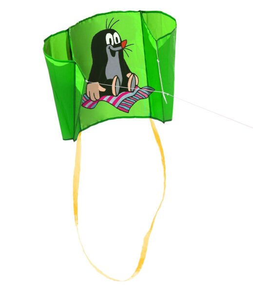Mini Pocket Kite - Der kleine Maulwurf - Teppich, grün